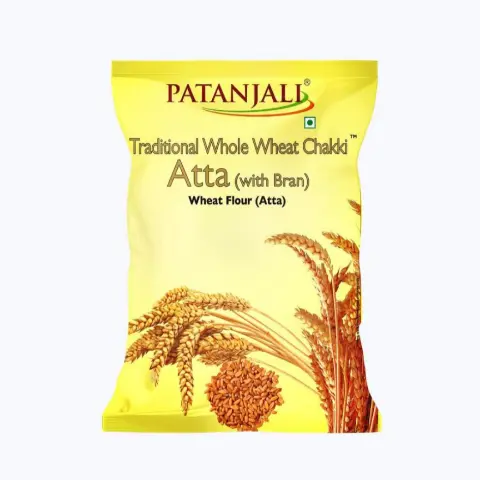 Patanjali Whole Wheat Chakki Atta (With Bran) 